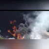 Fogo teria sido provocado por curto-circuito causado pelo calor intenso
