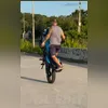 Motocicleta do amigo do influenciador que sofreu o acidente