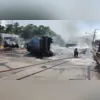 Equipe da Ecoponte estão no local para atender a ocorrência
