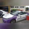 Três granadas estavam entre as apreensões