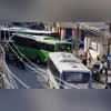 Imagem ilustrativa da imagem Tudo parado na Zona Norte após sequestros de ônibus; vídeo