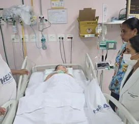 Criança com alta hospitalar em SG precisa de ajuda para ir pra casa