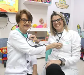 Mãe e filha médicas fazem a diferença em hospital de SG