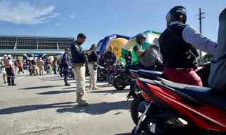 Imagem ilustrativa da imagem Após feriado com mortes, PRF 'trava' motociclistas na Ponte