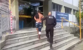 Imagem ilustrativa da imagem Baleado e preso cheio de drogas em Niterói