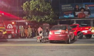 Imagem ilustrativa da imagem Criança fica ferida em acidente entre moto e carro em Niterói
