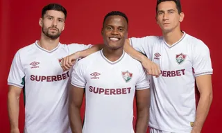 Imagem ilustrativa da imagem Fluminense apresenta novo uniforme para a temporada; confira