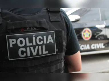 Material ilícito apreendido na ação policial