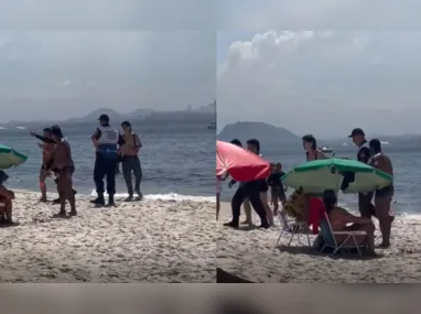 Imagem ilustrativa da imagem Vídeo: mulher anda nua em praia cheia no Rio, e polícia age