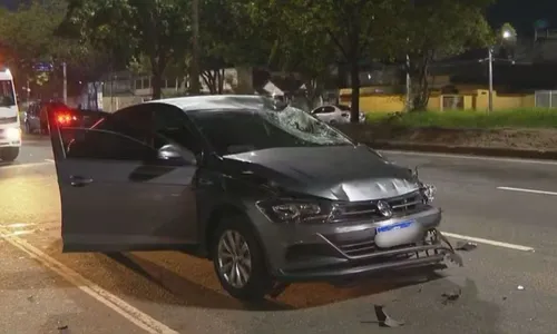Vítimas foram atropeladas por carro em alta velocidade