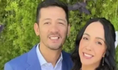 Fábio Toshiro foi atropelado e morreu poucas horas após o casamento com Bruna Villarinho
