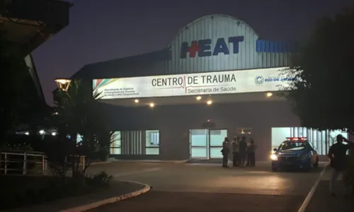 O policial militar foi levado para o Heat, mas não resistiu aos ferimentos