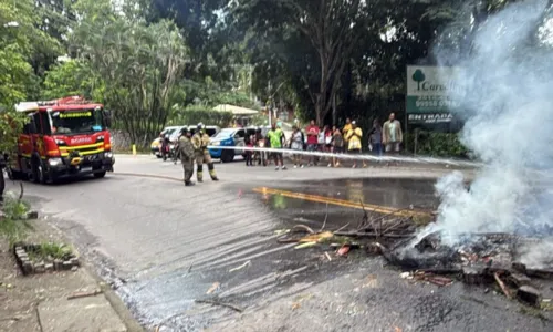 A PM e o Corpo de Bombeiros foram acionados para o local