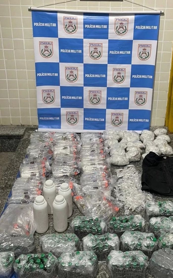 Homem é preso com grande quantidade de drogas em Cabo Frio