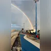 Imagem ilustrativa da imagem Arco-íris surpreende moradores de Niterói e Maricá; vídeo
