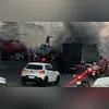 Os dois homens morreram no local do acidente, segundo os bombeiros