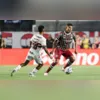 O Vasco abriu o placar aos 30 minutos do primeiro tempo