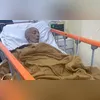 O idoso foi transferido na tarde desta quarta-feira (21), segundo informou a família