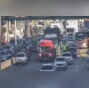 Ocorrência foi registrada na pista sentido Ponte Rio-Niterói