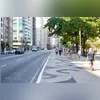 Placa na Praia de Icaraí indica fechamento de 7 às 14 horas aos domingos