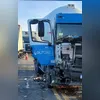 O acidente paralisou a circulação de veículos na Magé- Manilha, na manhã desta quinta (5)