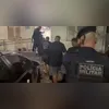 Policiais militares avançaram por ruas principais com uso de caveirão