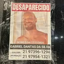 Gabriel Dantas foi visto pela última vez no Rio de Janeiro