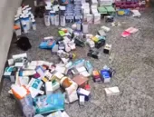 Trio faz a limpa em farmácia e acaba preso no Rio; vídeo