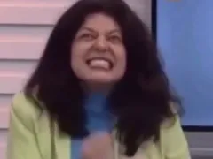 Atriz assusta apresentadoras durante entrevista; vídeo