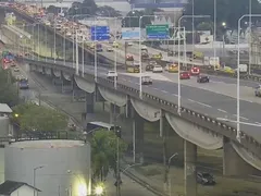 Confira o tempo de travessia na Ponte nesta sexta-feira (15)