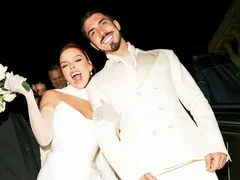 Giovanna Lancellotti se casa com presidente da Liesa em cerimônia luxuosa no Cristo Redentor