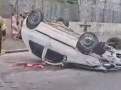 Grave acidente deixa feridos na Avenida do Contorno, em Niterói