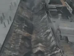Imagens impressionantes após incêndio em loja O Amigão; vídeo