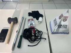 Ladrão é preso dentro de tubulação em shopping de SG