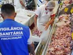 Mais de meia tonelada de carnes descartadas em supermercado de SG