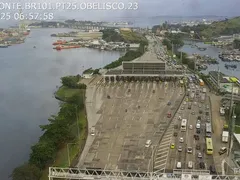 Manhã de acidentes na Ponte Rio-Niterói