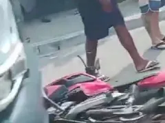 Menor de 13 anos pilotava moto envolvida em acidente em SG