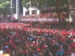 Prefeito do Rio faz apelo para torcedores em festa no Rio