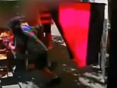 Preso por roubo de bandeira da torcida do Flamengo em Niterói