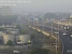 Trânsito complicado na Ponte Rio-Niterói