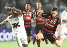 Rubro-Negro vacila e Santos vence por 1 a 0