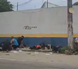 Atropelamento em frente à escola na RJ-106, em São Gonçalo; vídeo