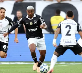 Botafogo reage, mas para no empate contra o Corinthians