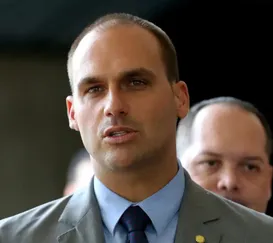 Denúncia de coação contra Eduardo Bolsonaro será julgada no STF