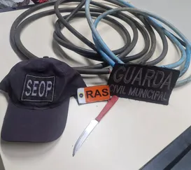 Dupla é presa em flagrante furtando cabos em Icaraí, Niterói