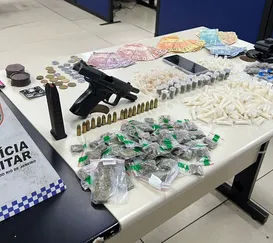 Homem é preso com material do tráfico de drogas em Maricá