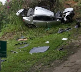 Identificado motorista que morreu após despencar de viaduto na BR-101, em SG