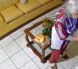 Idosa de 99 anos vibra com classificação do Flu; vídeo
