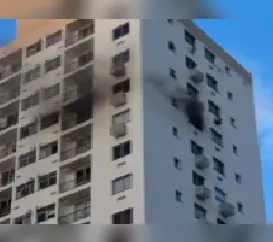 Incêndio  destrói apartamento em São Gonçalo