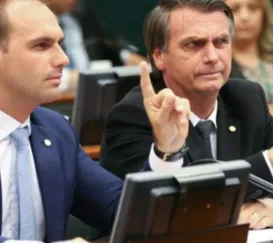 Jair e Eduardo Bolsonaro são indiciados pela PF por coação